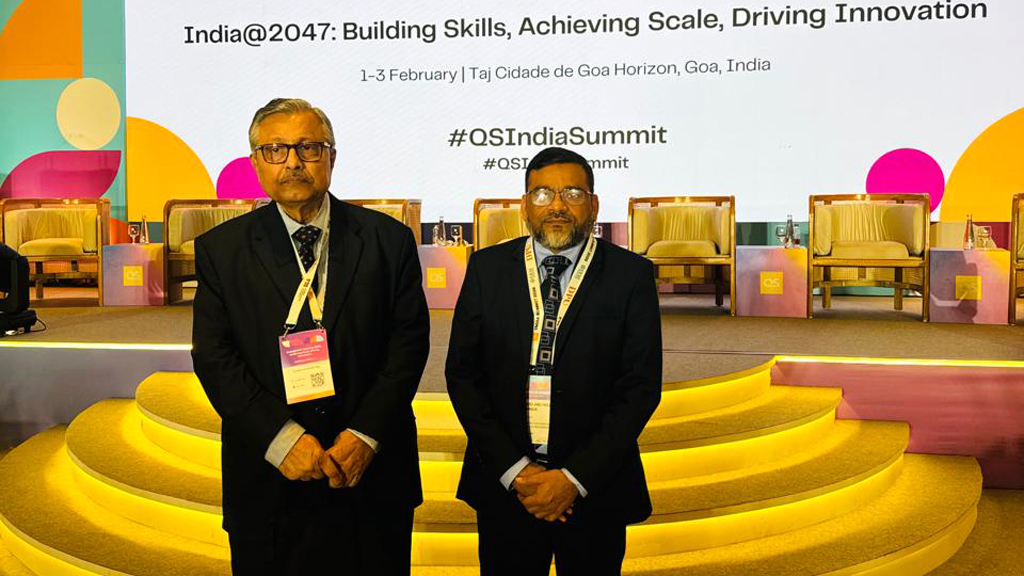 কিউএস ইন্ডিয়া সামিটে এআইইউবির অংশগ্রহণ