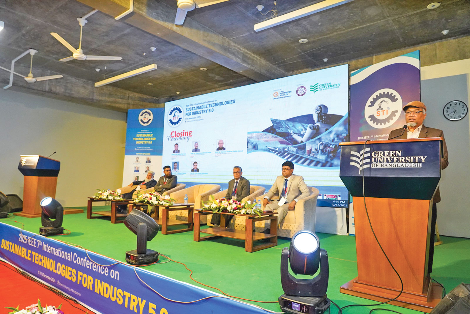 গ্রিন ইউনিভার্সিটিতে আইইইই এসটিআই ৫.০ আন্তর্জাতিক সম্মেলন