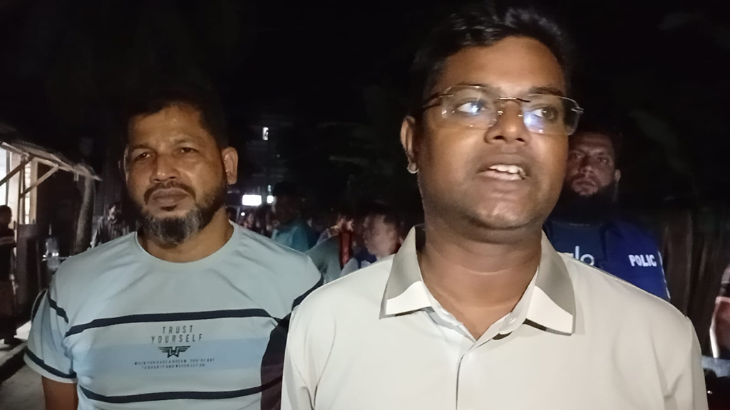 সহকারী পুলিশ সুপার প্রণয় রায়। ছবি: আজকের পত্রিকা