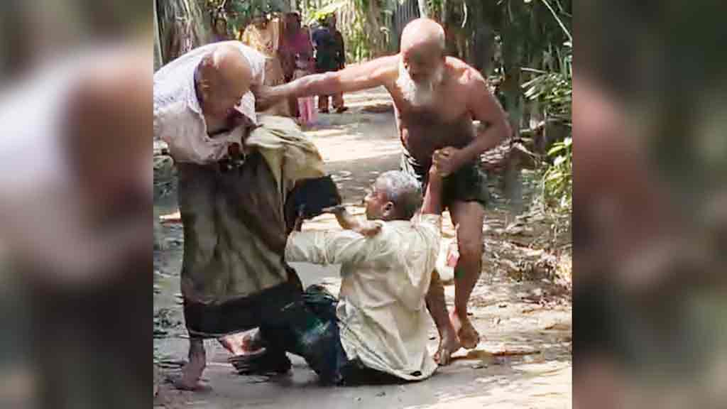আদালতে সাক্ষ্য দেওয়ায় বৃদ্ধকে পিটিয়ে বিবস্ত্র করার অভিযোগ আ.লীগ নেতার বিরুদ্ধে