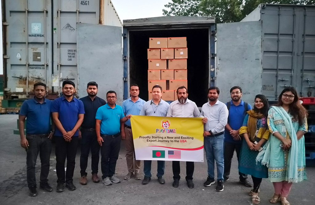 যুক্তরাষ্ট্রে খেলনা রপ্তানি শুরু করল আরএফএল