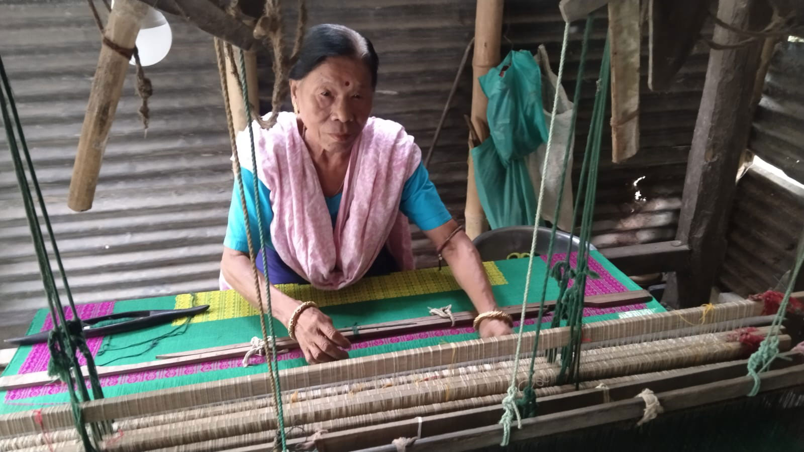 আশা জাগিয়েও থমকে গেছে কলাবতী শাড়ি, সহযোগিতা চান শিল্পী রাধাবতী