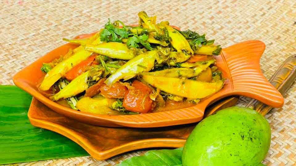 মলা মাছের টক ঝাল