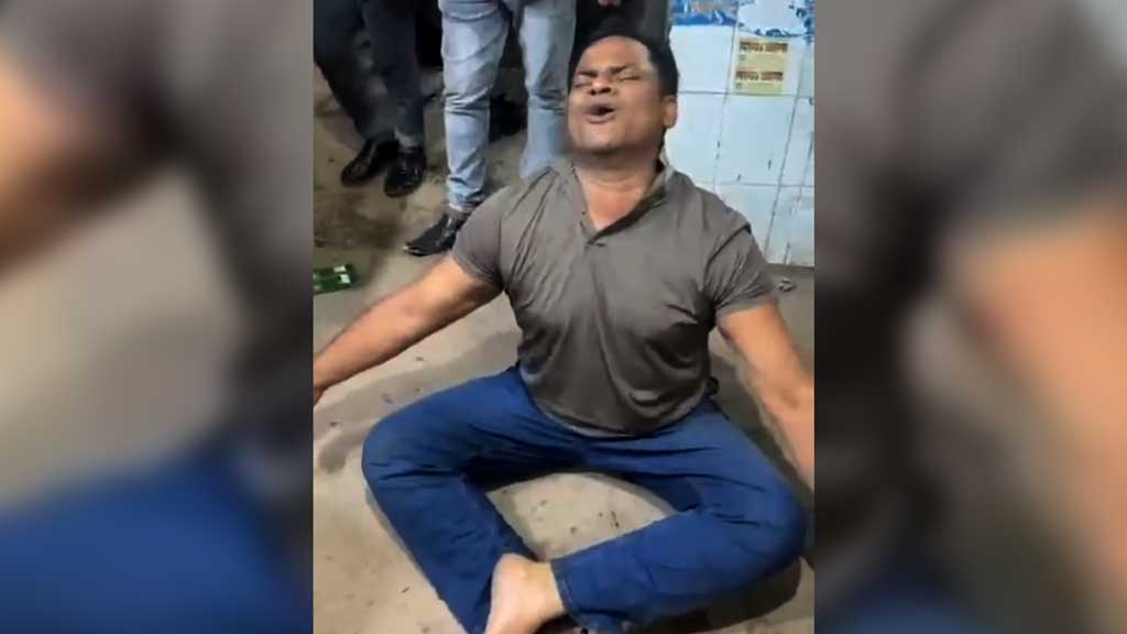 মদপানে পুলিশ কর্মকর্তার মাতলামি, কর্মস্থল থেকে প্রত্যাহার