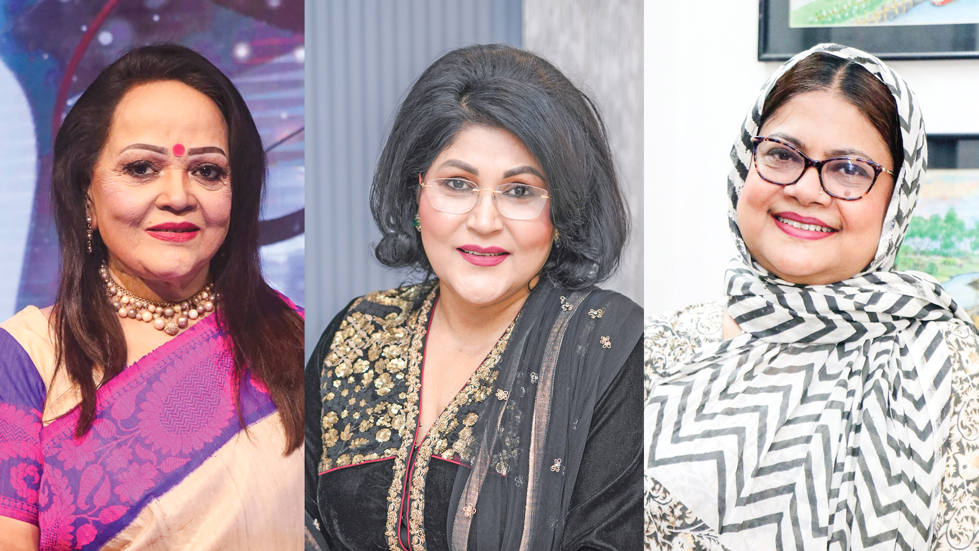 বিচারকের আসনে সাবিনা, রিজিয়া ও কনকচাঁপা