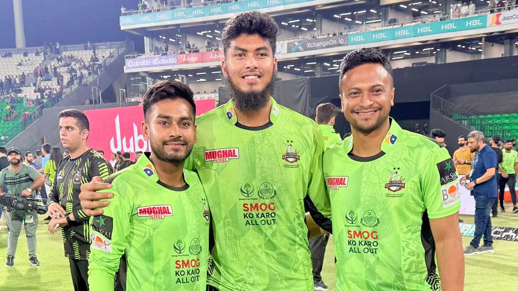 পাকিস্তান লিগ জিতে কত টাকা পেল সাকিব-রিশাদ-মিরাজদের দল