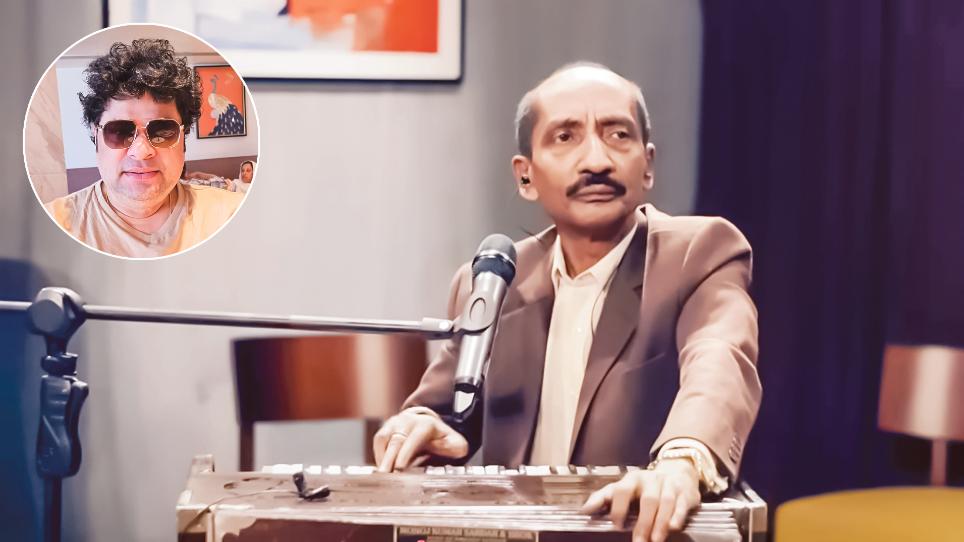 মিউজিশিয়ানকে ধাক্কা দিয়ে সমালোচিত 
মুজিব পরদেশী