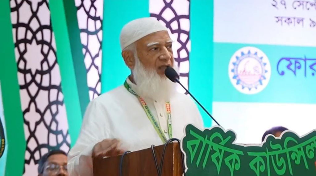 উন্নয়নের বুলেট ট্রেন না পারলেও ৫ বছরে এক্সপ্রেস ট্রেন চালু করব: জামায়াত আমির