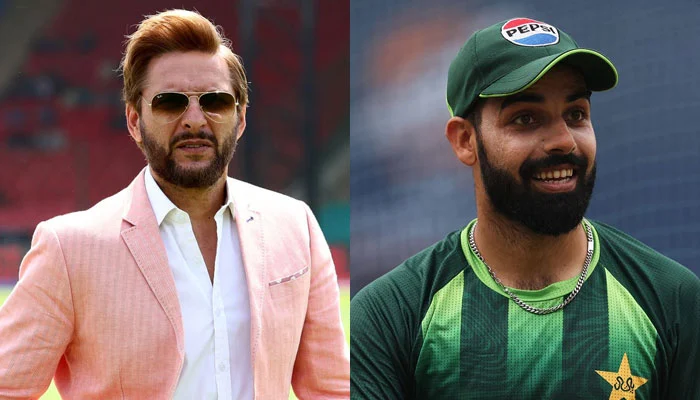 শাদাবকে পাল্টা জবাব দিলেন আফ্রিদি