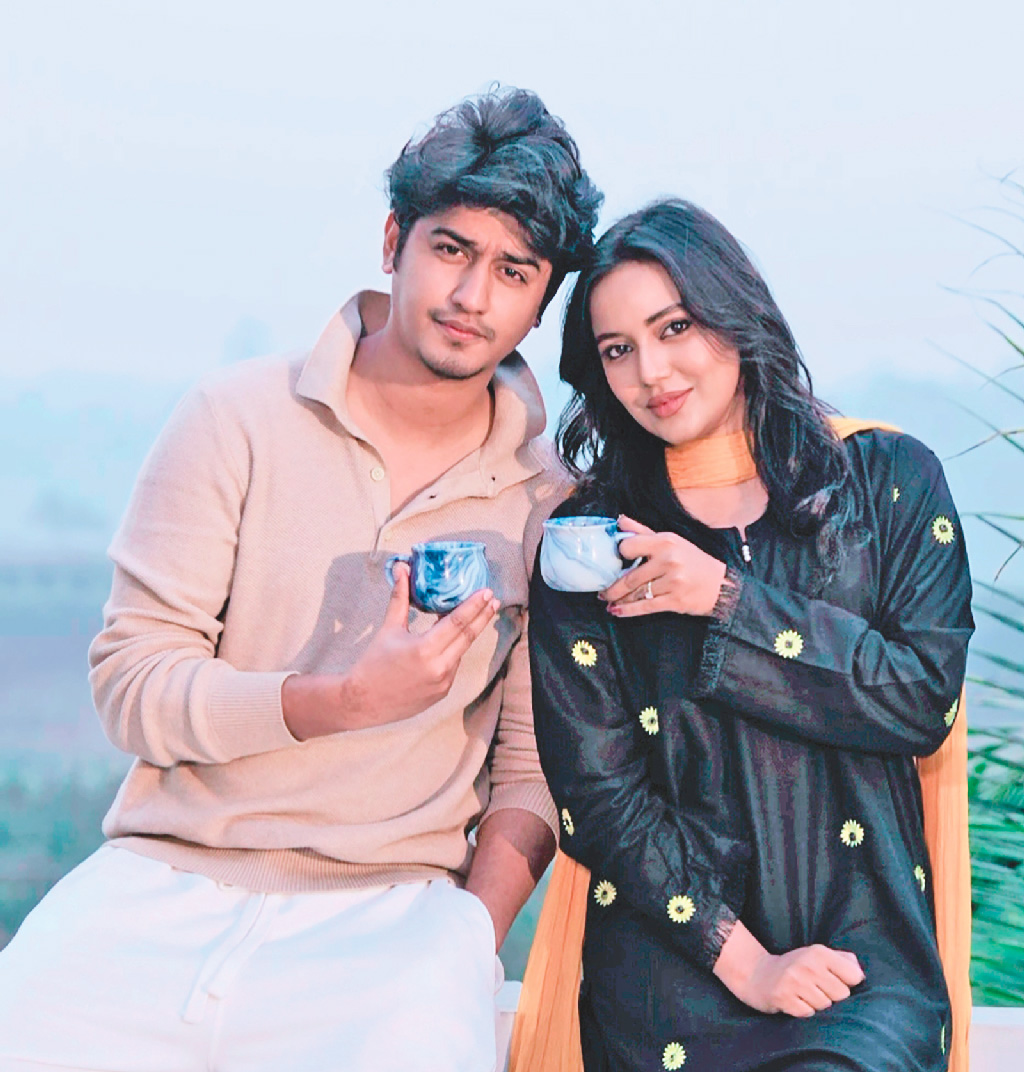 নাটকে অভিনয় করলেন শেখ সাদী, সঙ্গে মাহি