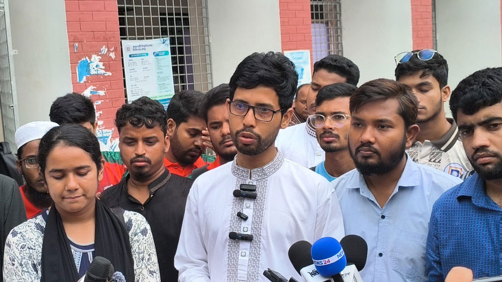 রাকসু নির্বাচন পেছানোর নামে বানচালের চেষ্টা চলছে: শিবির সভাপতি