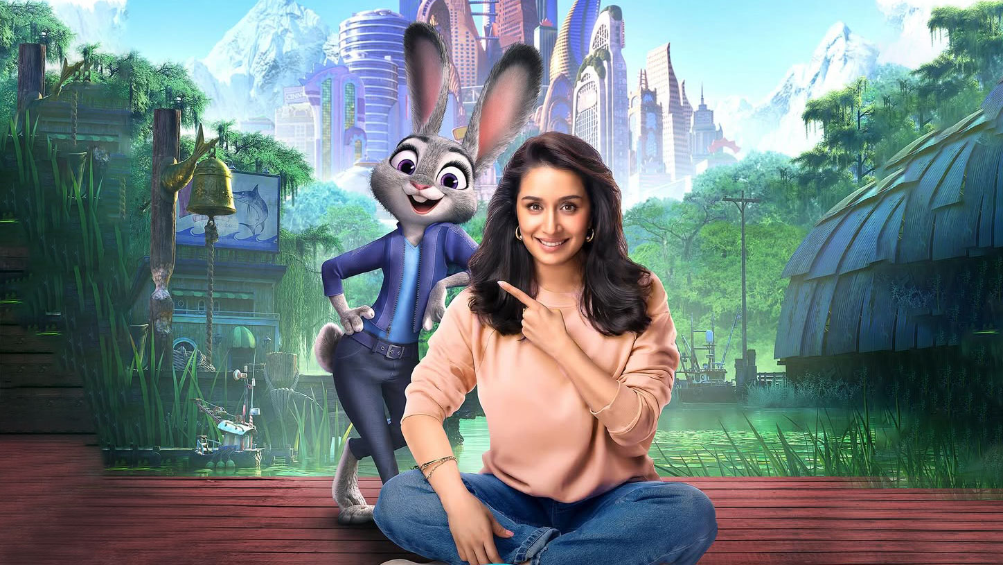 জুটোপিয়ার অদ্ভুত রাজ্যে শ্রদ্ধা কাপুর