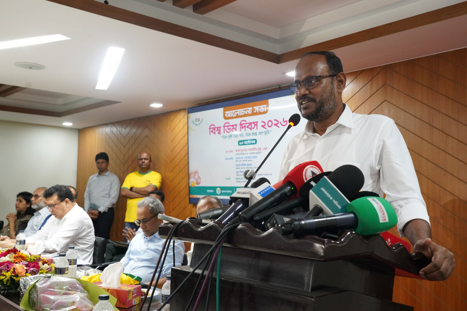 ডিম রপ্তানি সম্ভব, এগিয়ে আসতে হবে তরুণ উদ্যোক্তাদের: প্রাণিসম্পদ প্রতিমন্ত্রী