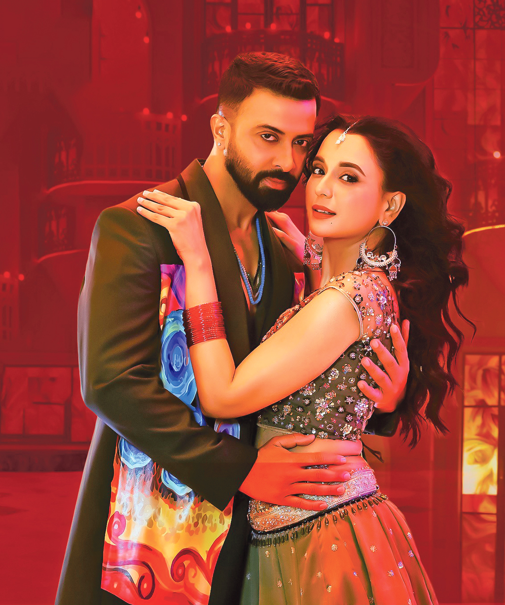 ‘তাণ্ডব’ সিনেমায় শাকিব খান ও সাবিলা নূর। ছবি: সংগৃহীত