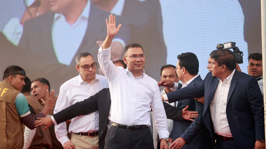 সবাইকে ধন্যবাদ জানালেন তারেক রহমান