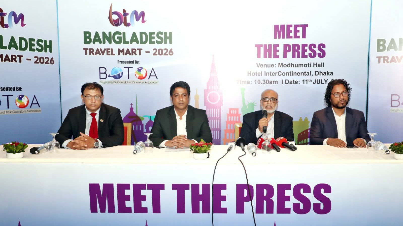 আন্তর্জাতিক পর্যটন মানচিত্রে বাংলাদেশকে তুলে ধরতে ৩ সেপ্টেম্বর শুরু ‘বাংলাদেশ ট্রাভেল মার্ট-২০২৬’
