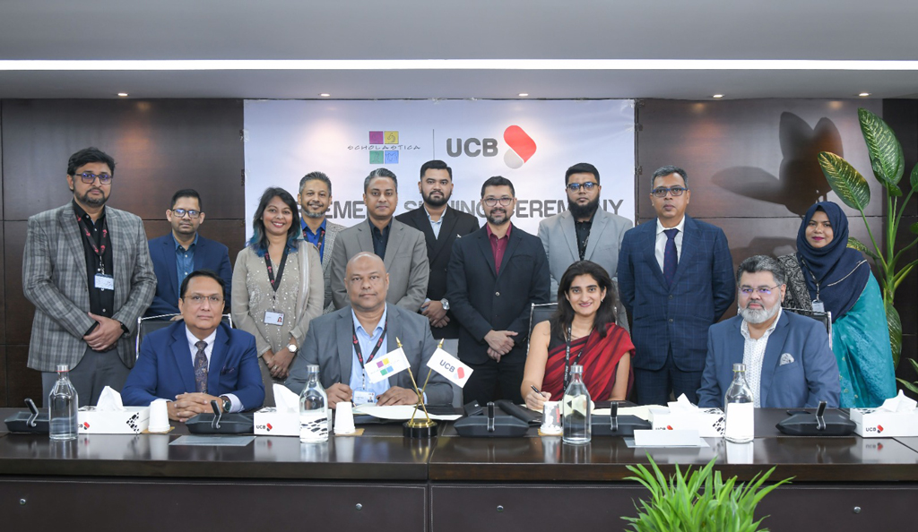 ইউসিবি কর্মীদের সন্তানের জন্য স্কলাস্টিকাতে বিশেষ ছাড়