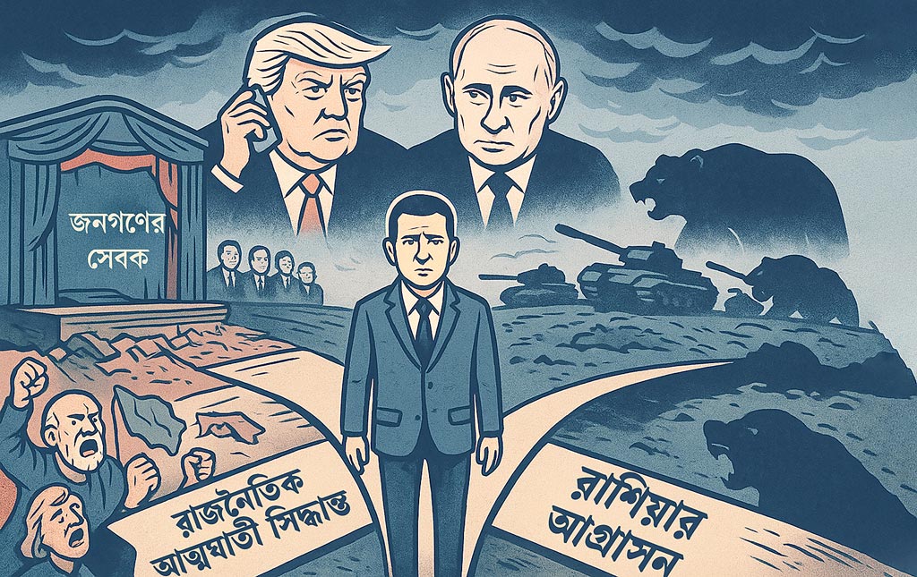 জেলেনস্কির সামনে এখন দুই বিকল্প