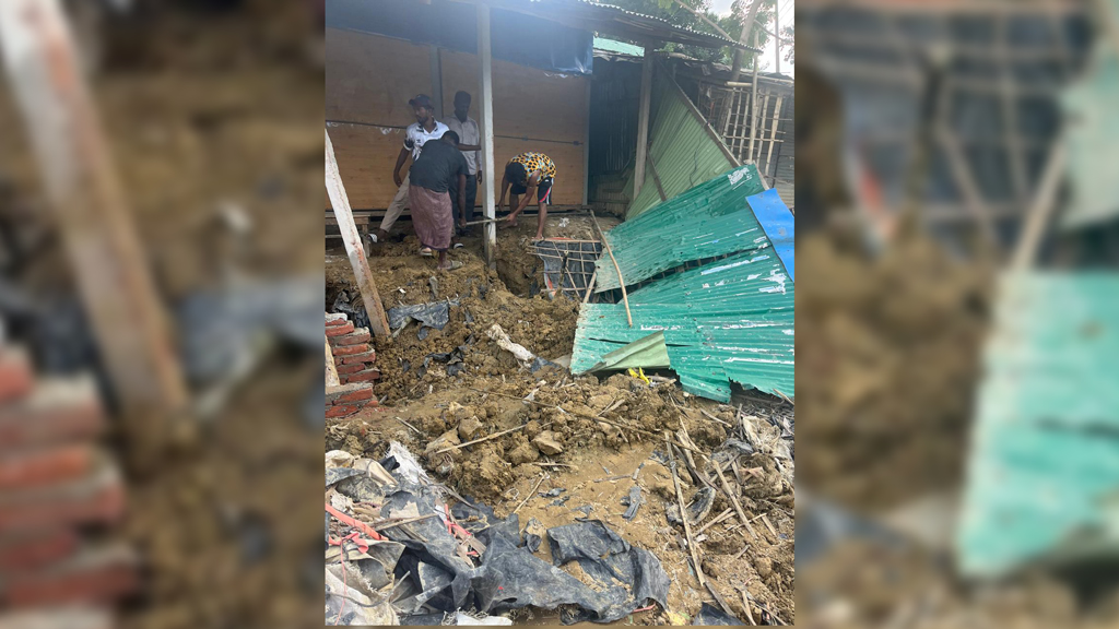 উখিয়ায় বনের জমিতে গড়ে তোলা ২৫০টি দোকান উচ্ছেদ