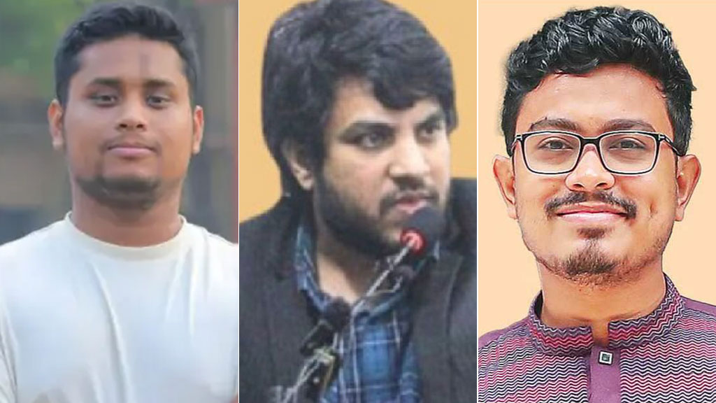 অক্সফোর্ড ইউনিয়নের আমন্ত্রণ পেলেন হাসনাত, জুনায়েদ ও সাদিক