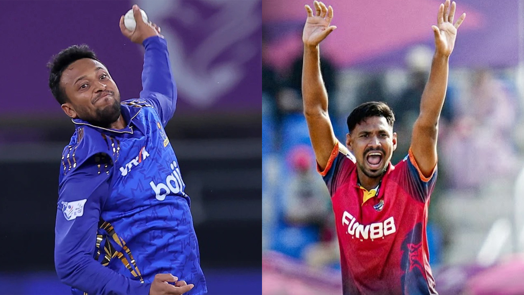 বিকেলে কাঁপালেন মোস্তাফিজ, রাতে সাকিব