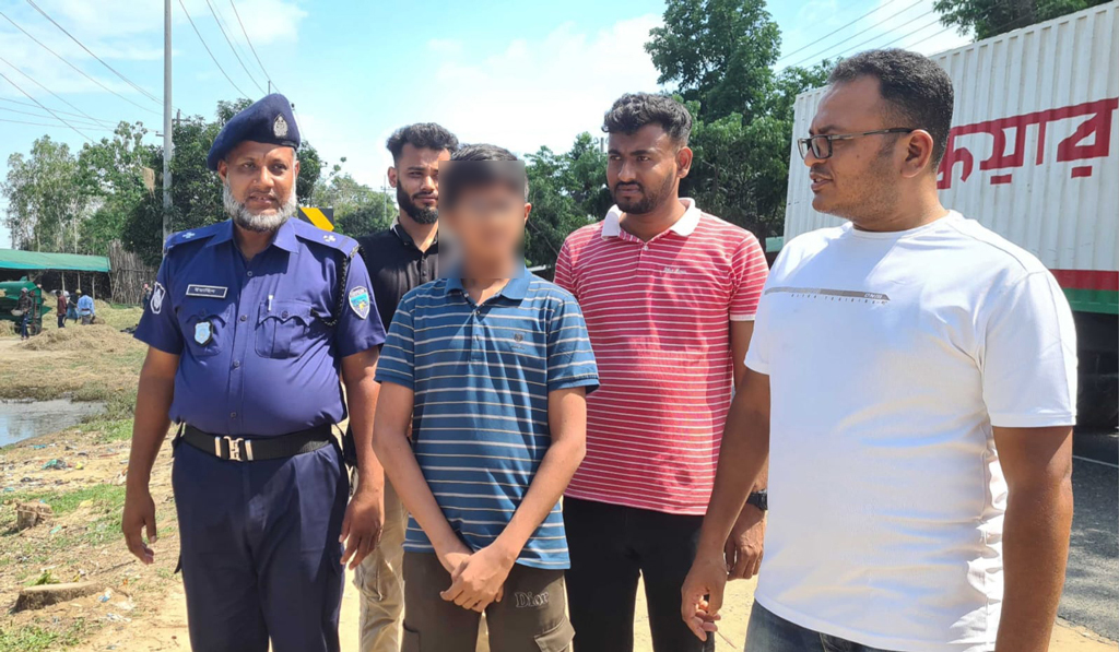 বরিশালে নিখোঁজ স্কুলছাত্র শান কক্সবাজার থেকে উদ্ধার