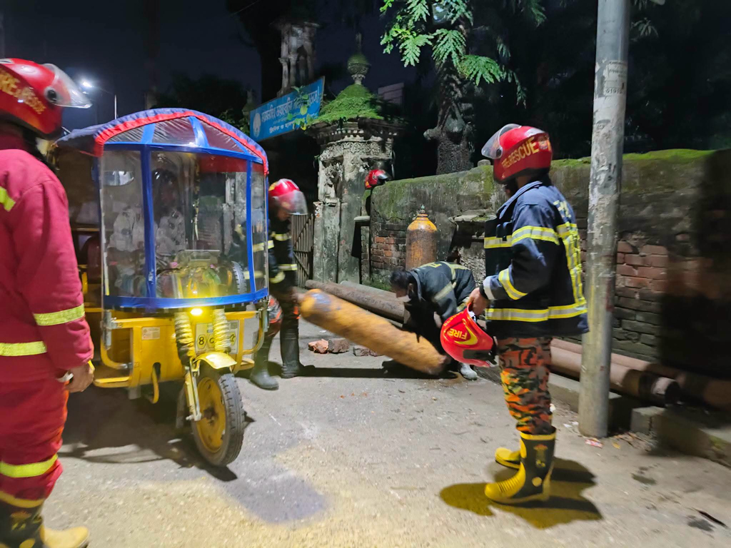 ময়মনসিংহে বিকট শব্দে সিলিন্ডার বিস্ফোরণ, ৩৯ জন হাসপাতালে