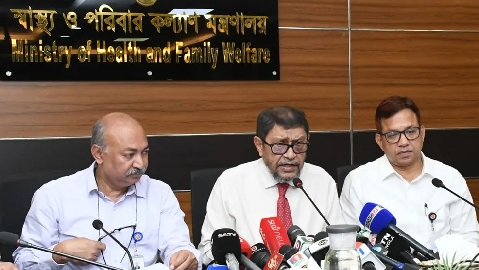 আদ্-দ্বীনে ৬ শিশুর মৃত্যু হাসপাতালের অবহেলায়: স্বাস্থ্যমন্ত্রী