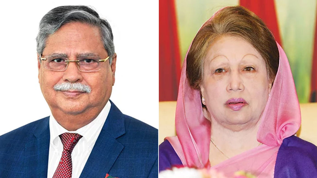 খালেদা জিয়ার জন্য দেশবাসীর কাছে দোয়া চাইলেন রাষ্ট্রপতি