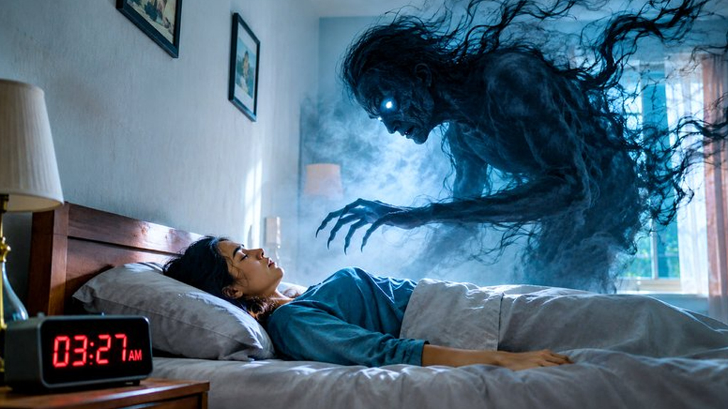 কেন ঘুমের মধ্যে চেপে ধরে নিশি ভূত!