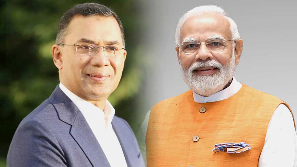 প্রধানমন্ত্রী তারেক রহমানকে নরেন্দ্র মোদির ঈদ শুভেচ্ছা