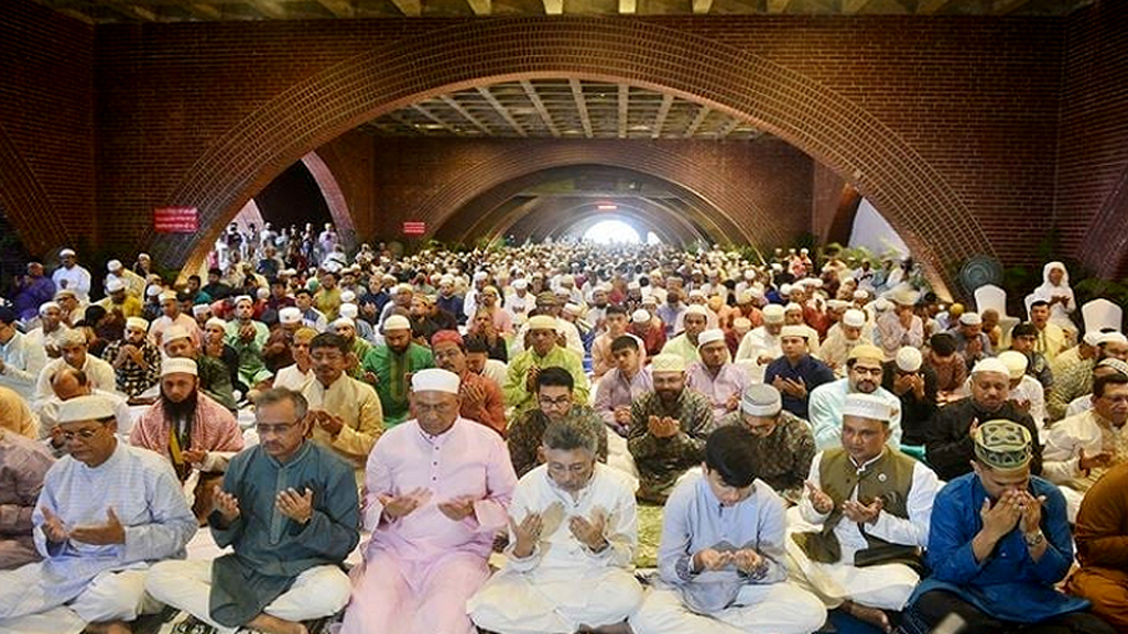 সংসদ ভবনের দক্ষিণ প্লাজায় ঈদুল ফিতরের জামাত সকাল ৮টায়