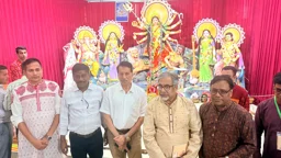 বিএনপির দুর্গাপূজা পর্যবেক্ষণ কমিটির পূজামণ্ডপ পরিদর্শন