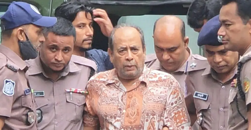 মোজাফফরকে মানবতাবিরোধী অপরাধের মামলায় গ্রেপ্তার দেখাল ট্রাইব্যুনাল