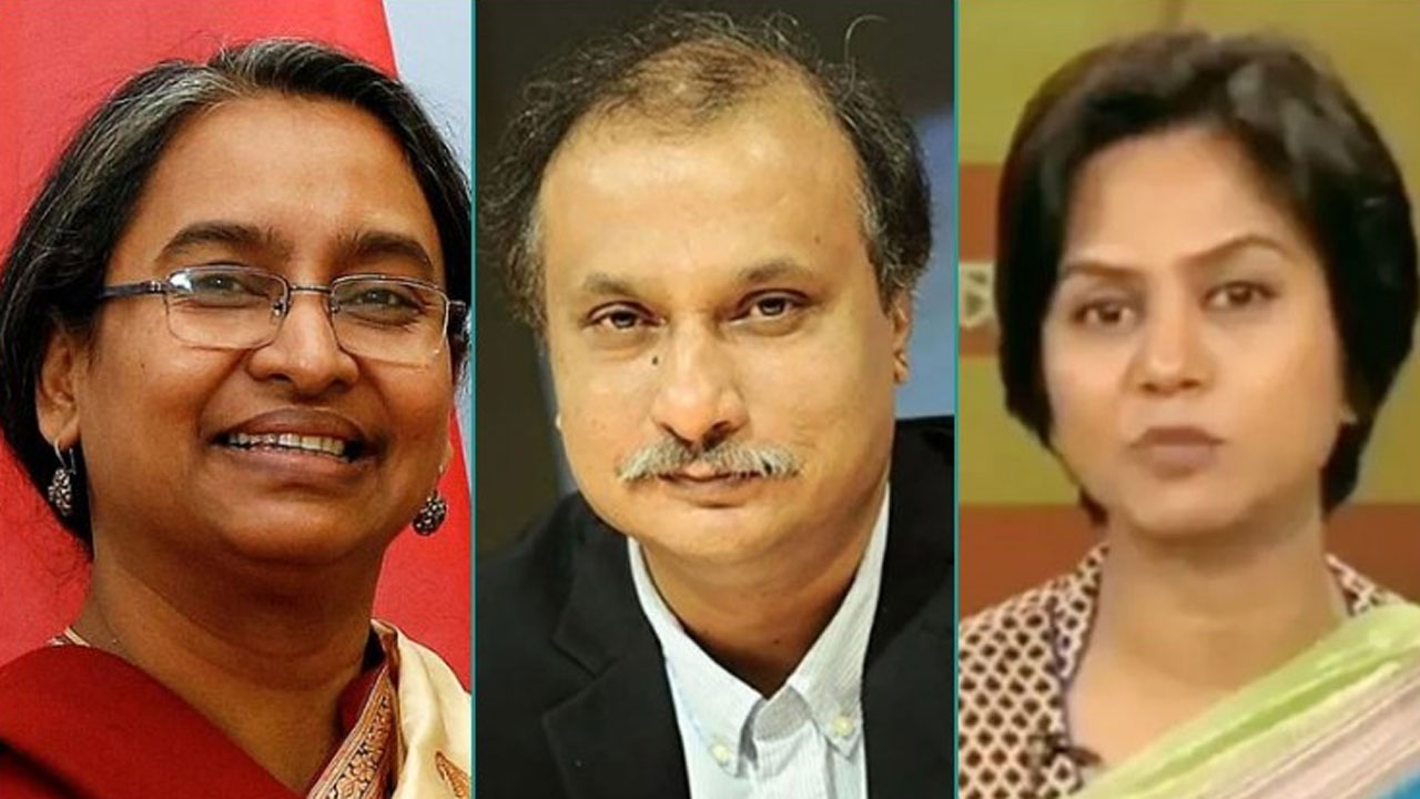 শাপলা চত্বর হত্যাকাণ্ড: দীপু মনি, মোজাম্মেল বাবু ও ফারজানা রূপাকে ট্রাইব্যুনালে হাজির