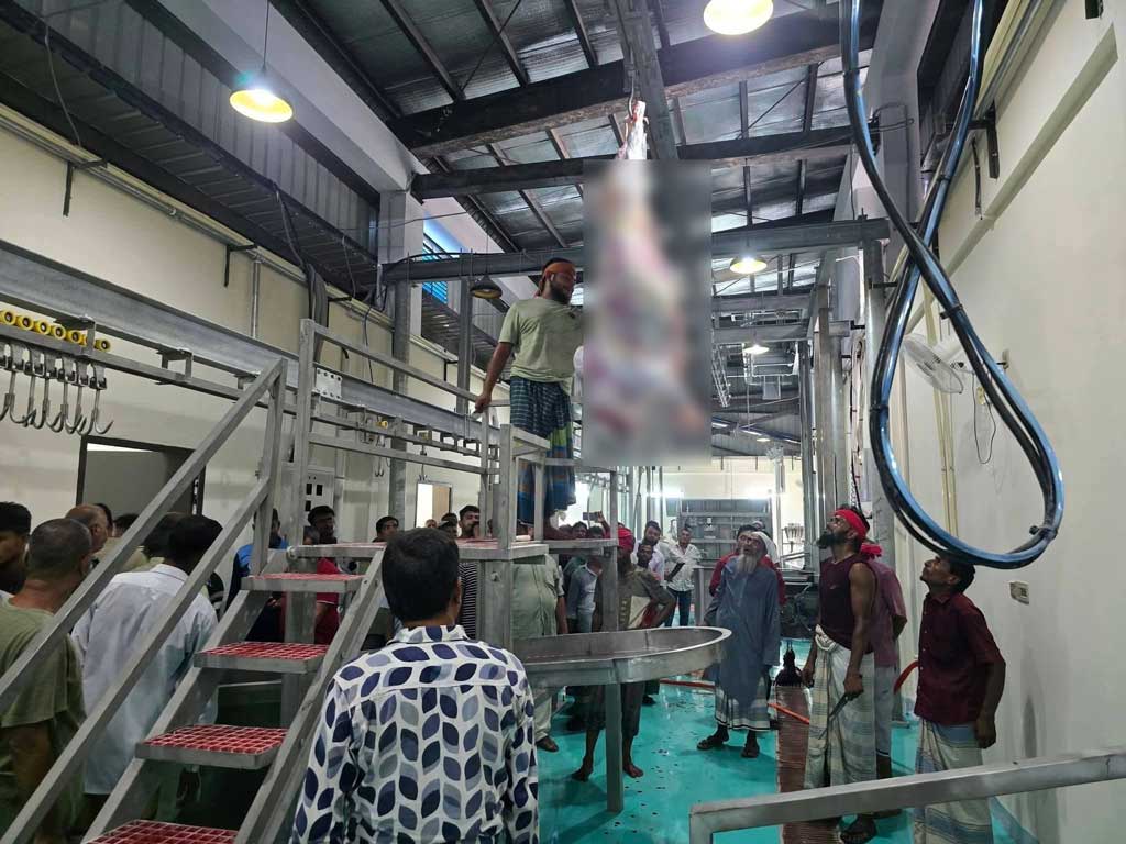 মুন্সিগঞ্জে ৮ কোটি টাকায় নির্মিত আধুনিক কসাইখানার উদ্বোধন