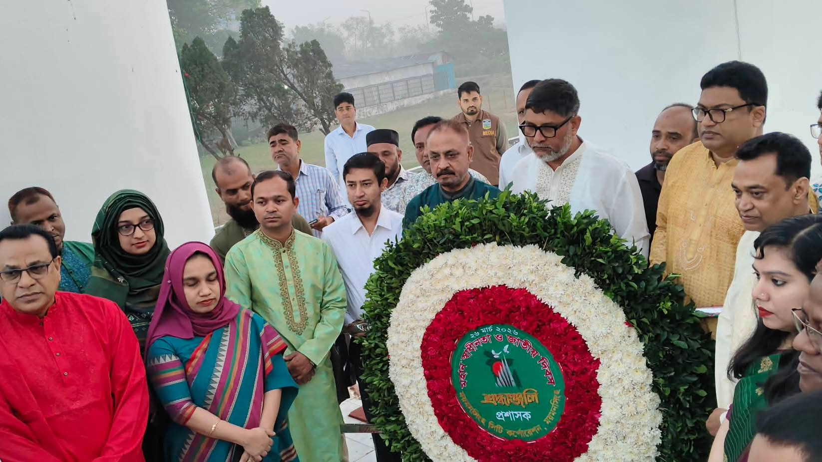 ময়মনসিংহে যথাযোগ্য মর্যাদায় পালিত হচ্ছে মহান স্বাধীনতা ও জাতীয় দিবস