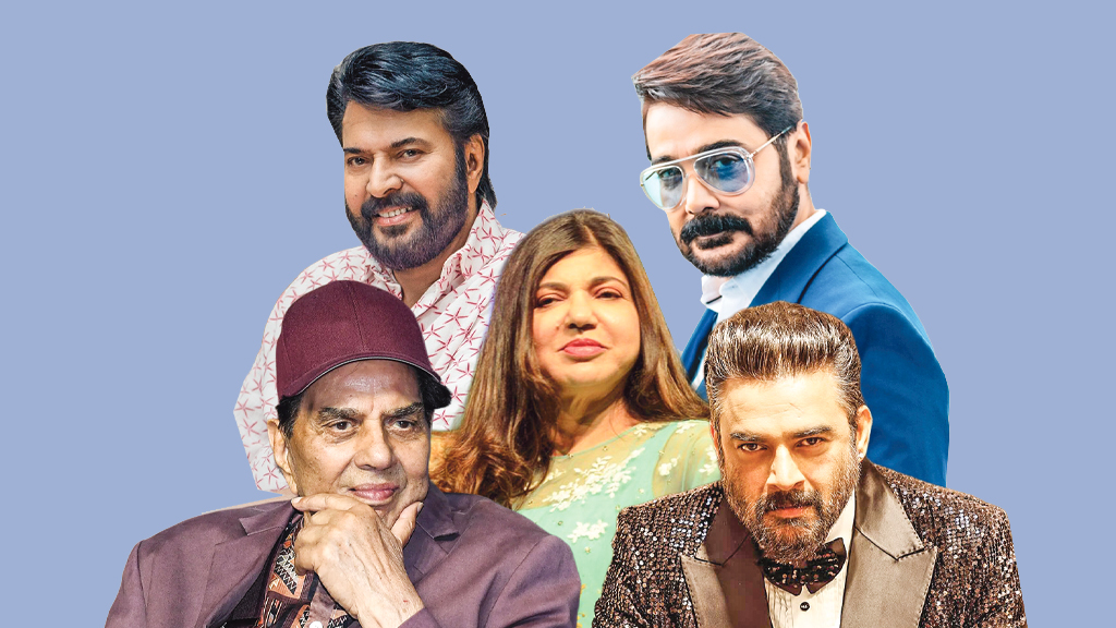 ধর্মেন্দ্র, মাধবন, অলকা ইয়াগনিক, মামুট্টি ও প্রসেনজিৎ পেলেন পদ্ম অ্যাওয়ার্ড