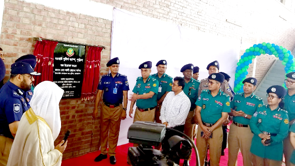 পূর্বাচলে পুলিশ ক্যাম্প উদ্বোধন, চার থানা ও ৪১ পুলিশ বক্সের পরিকল্পনা