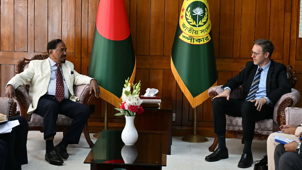 সংসদে বিরোধী দল খুবই সহযোগিতামূলক ভূমিকা পালন করছে: ইউএনডিপি প্রতিনিধিকে স্পিকার