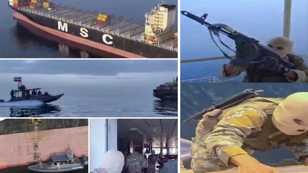 ইরানের জাহাজ জব্দ করার ভিডিও ঘিরে নানা প্রশ্ন