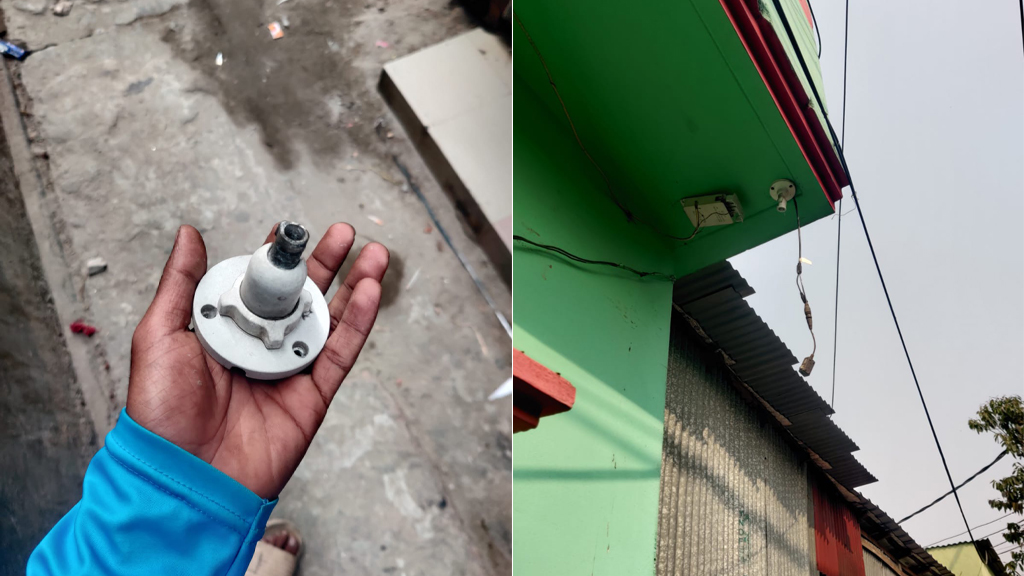 নারায়ণগঞ্জে ভোটকেন্দ্রের আশপাশের সিসিটিভি ক্যামেরা ভাঙচুর