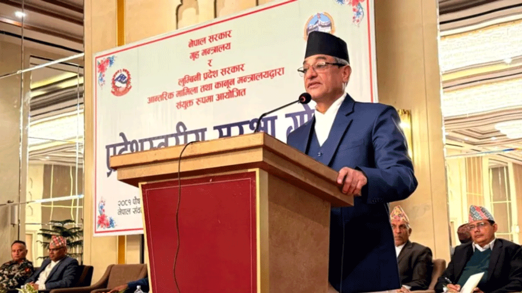 নেপালের সংঘর্ষ ও মৃত্যুর ঘটনায় স্বরাষ্ট্রমন্ত্রীর পদত্যাগ