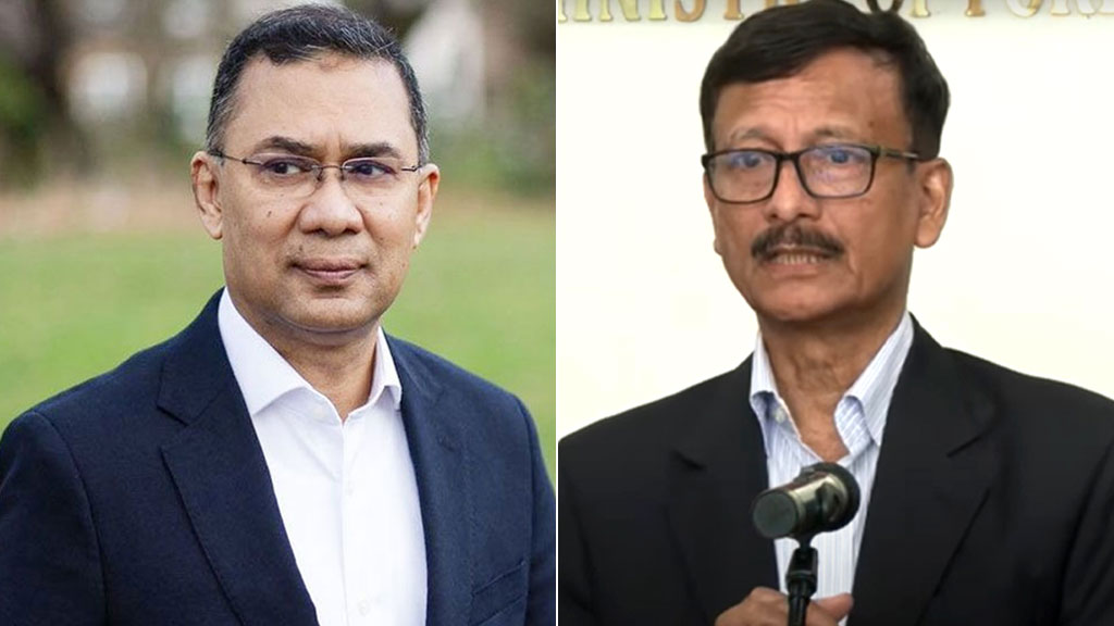 দেশে ফেরার সিদ্ধান্ত তারেক রহমানকে নিতে হবে, ডকুমেন্ট দেখবে সরকার: পররাষ্ট্র উপদেষ্টা