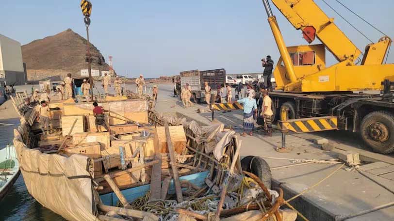 বাব আল-মান্দেবে নাটকীয় অভিযান, হুতিদের অস্ত্র তৈরির সরঞ্জাম জব্দ