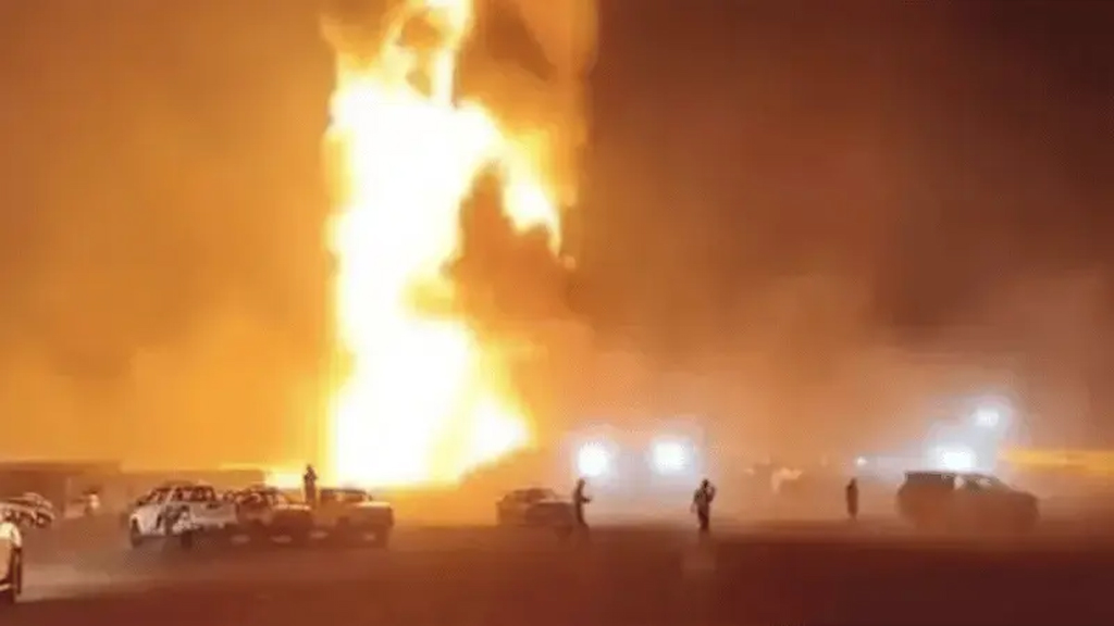 কুয়েতের দ্বিতীয় তেল শোধনাগারে ড্রোন হামলা, দাউ দাউ করে জ্বলছে আগুন