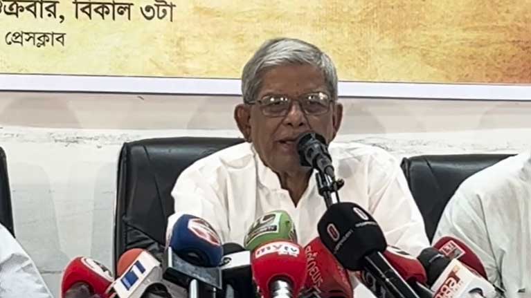 গণতন্ত্রকে রক্ষা করতে চক্রান্তকারীদের চিহ্নিত করা হবে: মির্জা ফখরুল