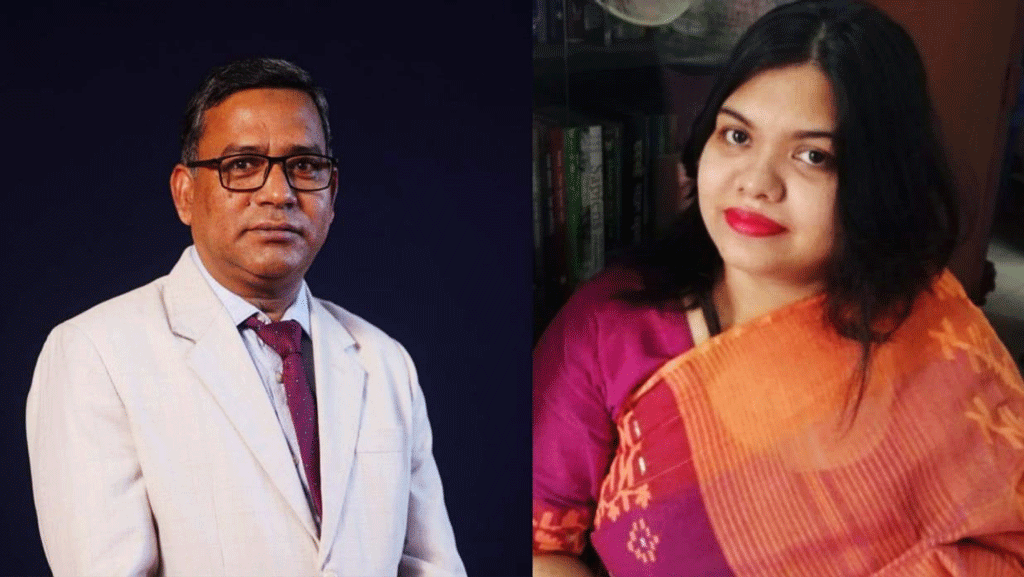 নোবিপ্রবির অনুষ্ঠানে ভিডিওতে ভেসে উঠল শেখ হাসিনার ছবি, দুই শিক্ষককে শোকজ