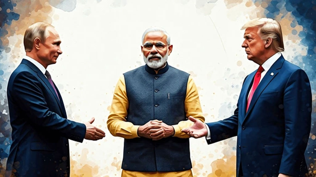 ভারত ও রাশিয়ার সঙ্গে ট্রাম্পের তেলের খেলাটি আসলে কী