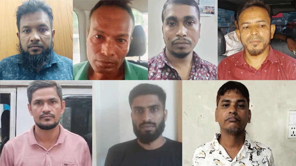 রাজধানীতে কার্যক্রম নিষিদ্ধ আওয়ামী লীগের ৭ নেতা-কর্মী গ্রেপ্তার